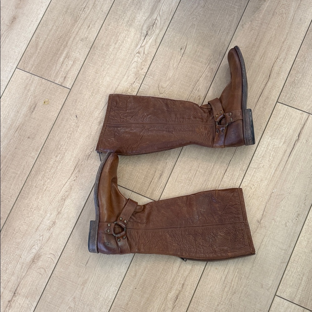 Frye Brown Leather Boots